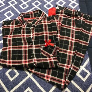 Hunkemoller plaid pajama set